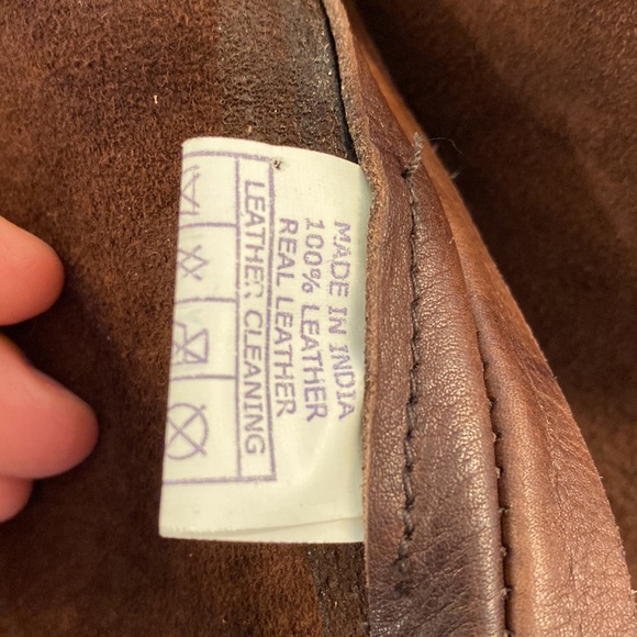 Kobler Beautiful rich leather vest brown extra-large - Picture 5 of 11